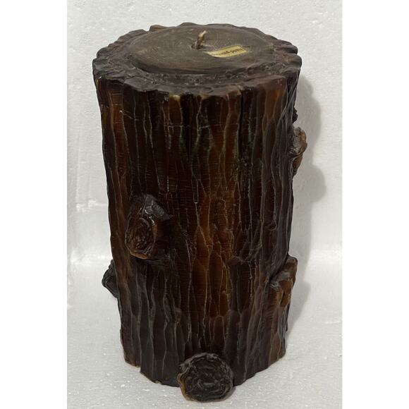 Vintage Gunter Kerzen Candle- Old Man In Tree Trunk Design- Unused Handmade - Picture 4 of 9